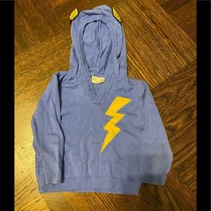 Lightning toddler pullover